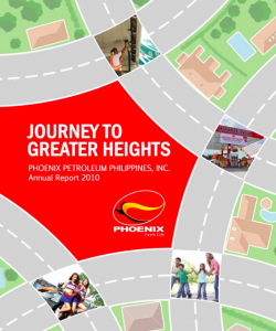 Phoenix Petroleum Annual Reports - Journey to Greater Heights