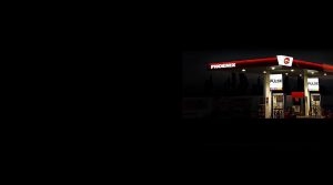 Phoenix Gas Station at Night - Commercial and Industrial Client
