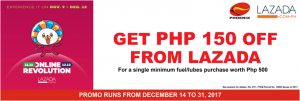 Get php 150 Off from Lazada - Gas up at Phoenix Petroleum