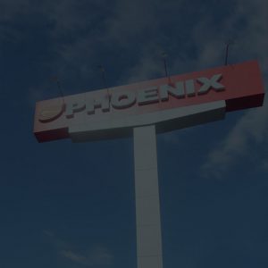 Phoenix Franchising Tower Sign