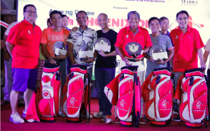 Over 200 golfers hit the greens at the 10th Phoenix Open in Davao