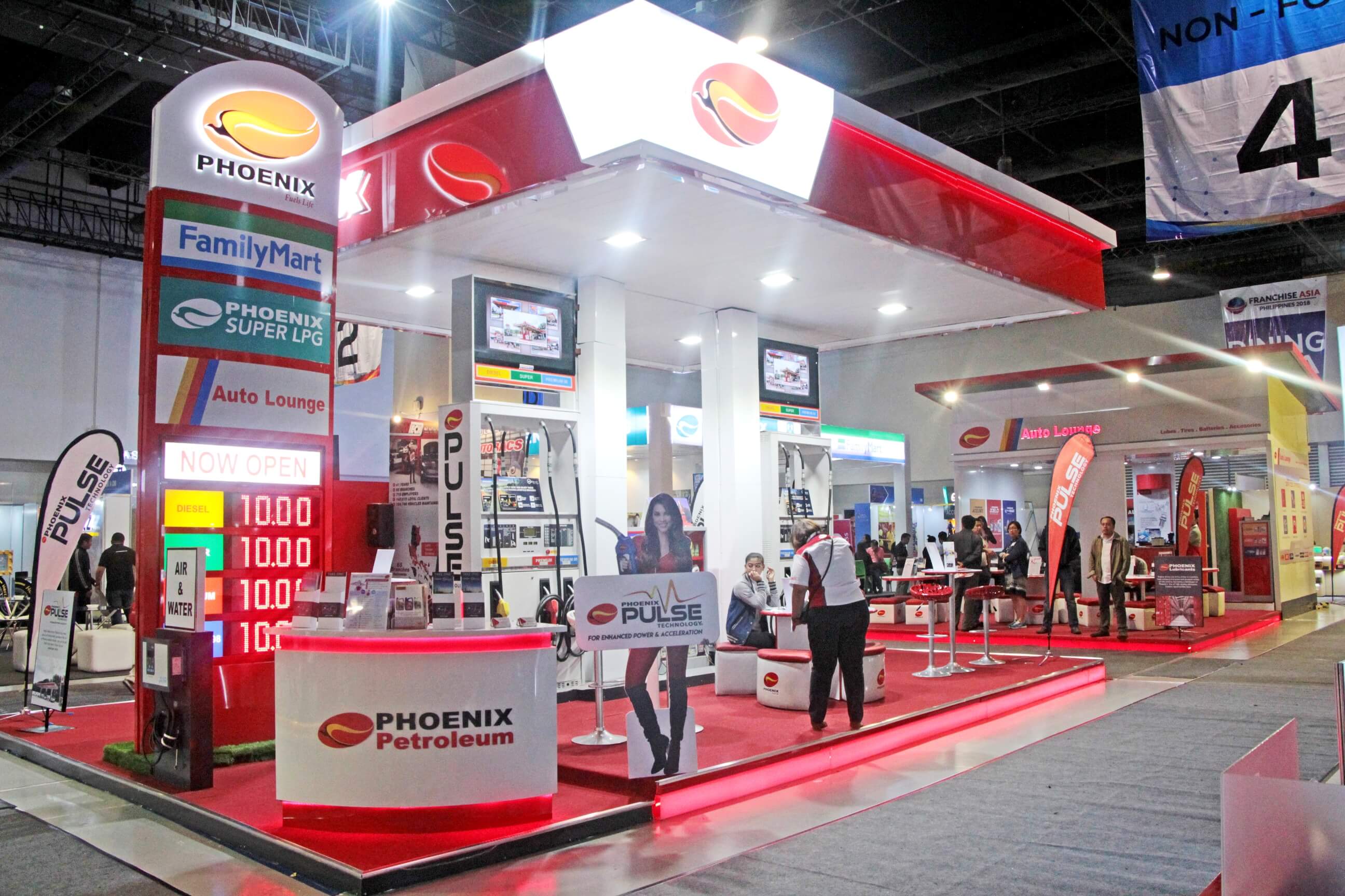 Phoenix Petroleum bags 6th Best Booth Design award at Franchise Asia 2018