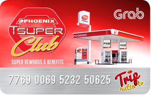 PNX Tsuper Club Card, Fuel Discount to GrabPH