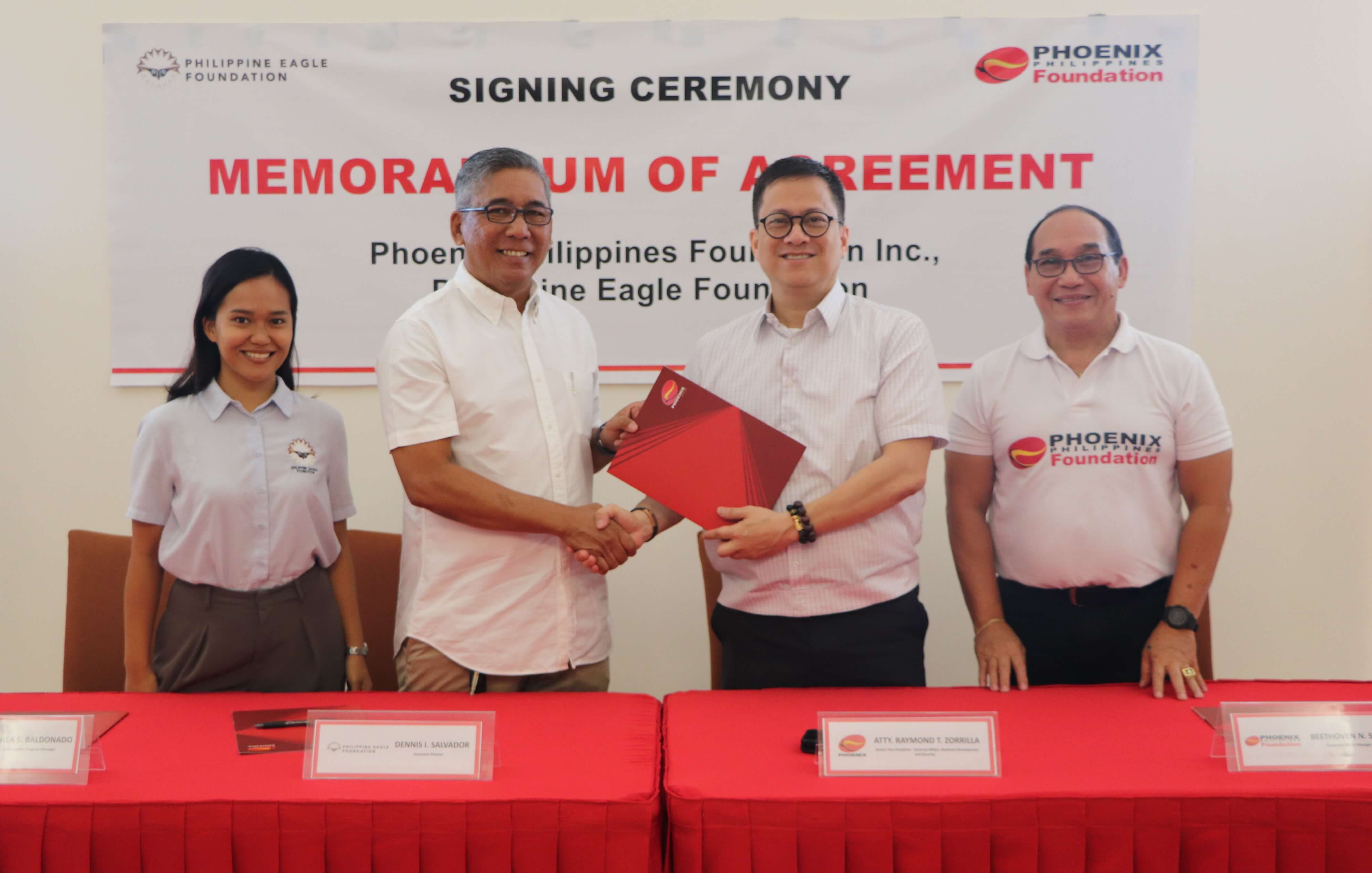 Phoenix Petroleum renews support for Philippine Eagle conservation