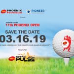 9th Phoenix Open Save The Date Poster - Phoenix Petroleum and Pioneer Insurance