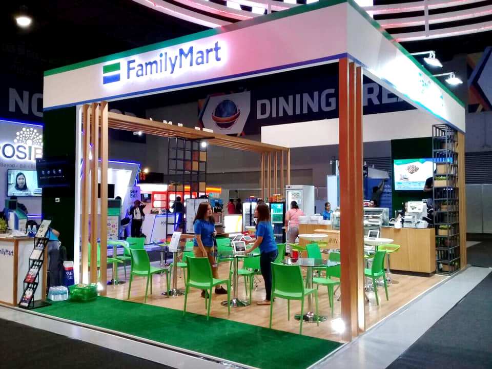 FamilyMart booth at Franchise Asia Philippines 2019