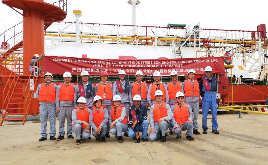 PNX Petroleum Singapore’s LPG offtake investment in Brunei yields first shipment