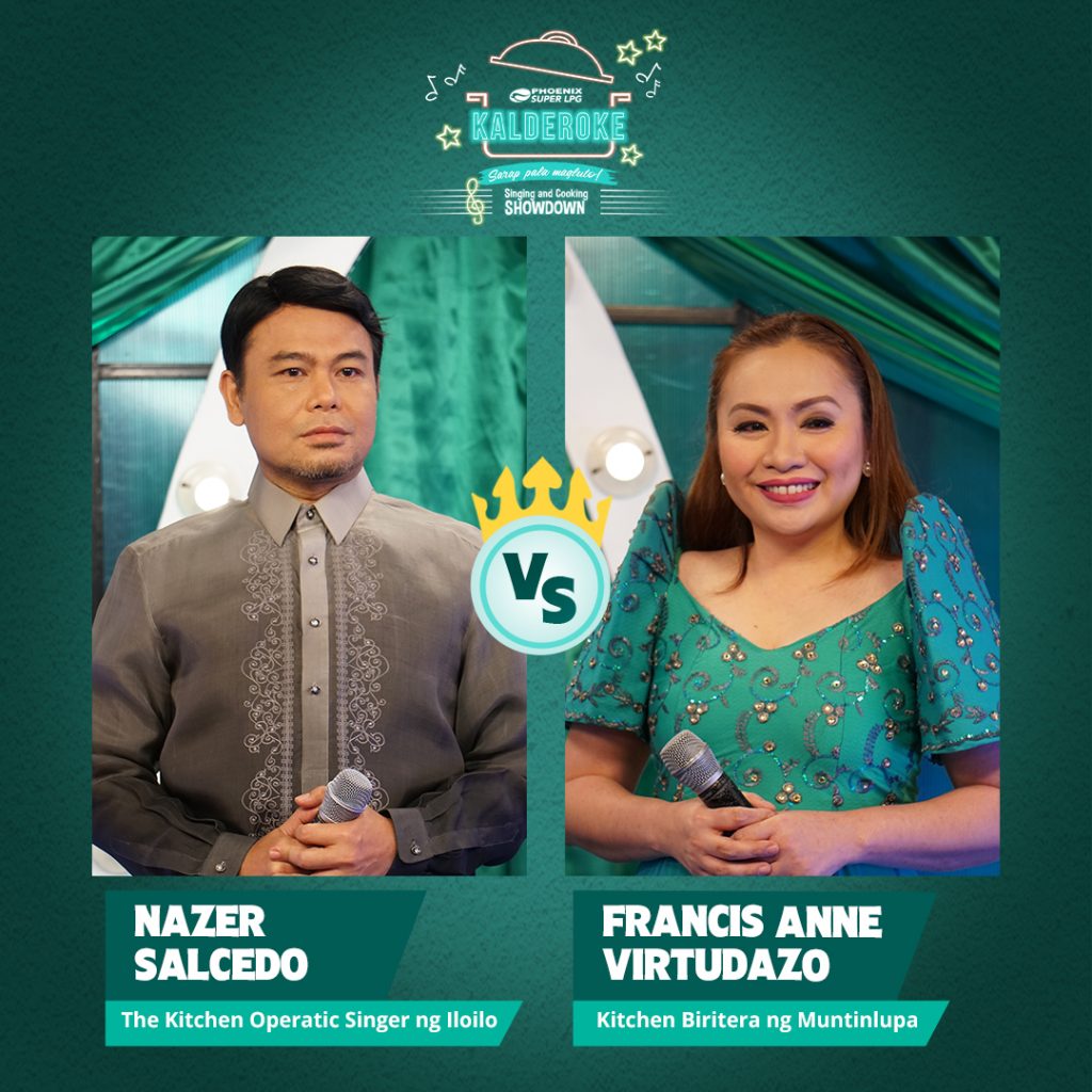 Two best Pinoy singing cooks to battle for Phoenix SUPER LPG’s Kalderoke grand finals