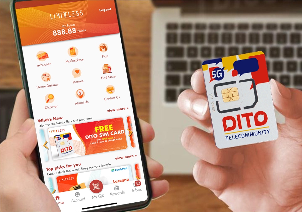 LIMITLESS gives away free DITO SIM cards