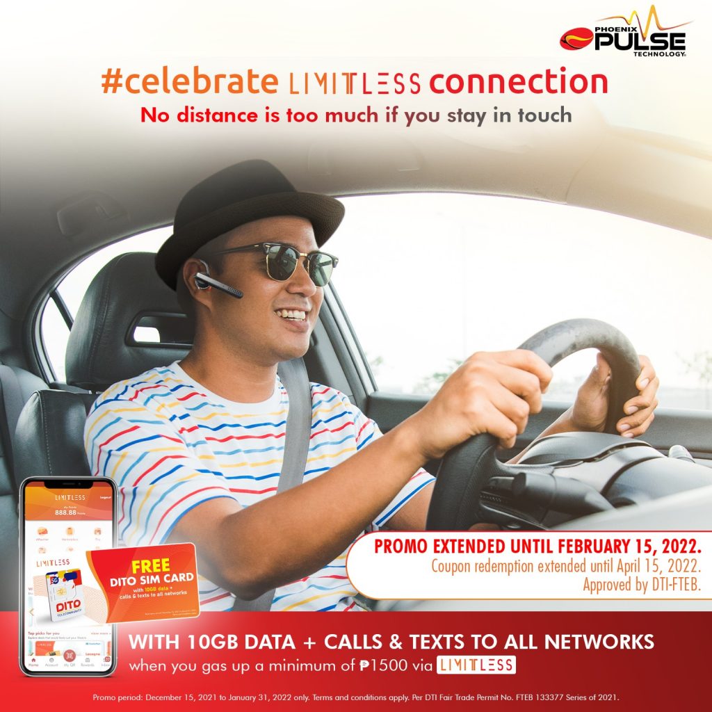 One year free fuel, LPG await winners of LIMITLESS, DITO promo