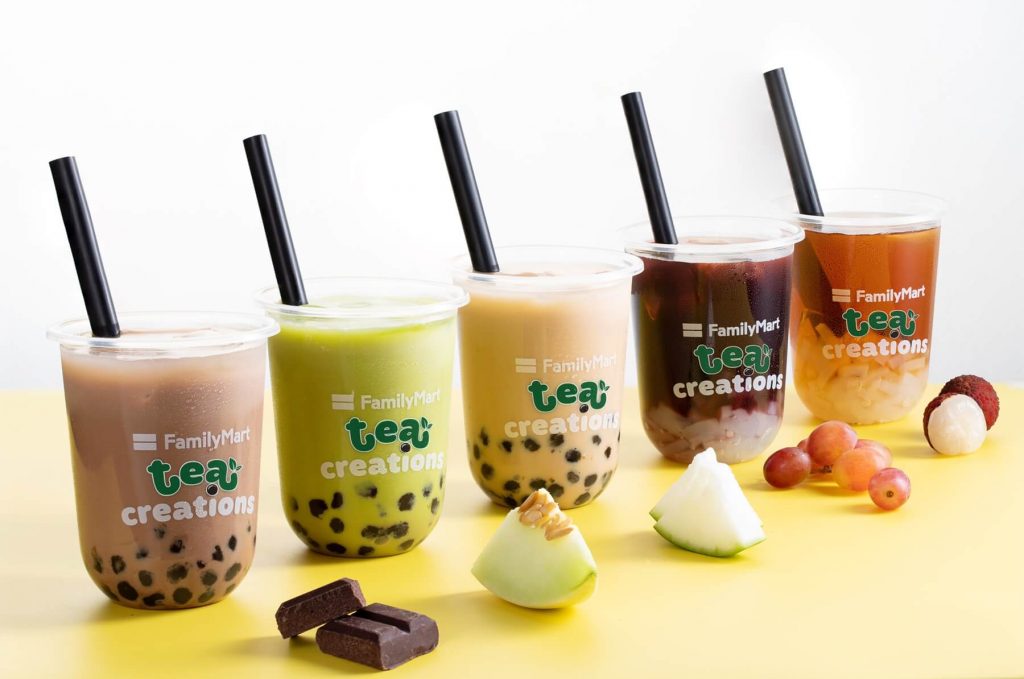 FamilyMart now offers milk tea